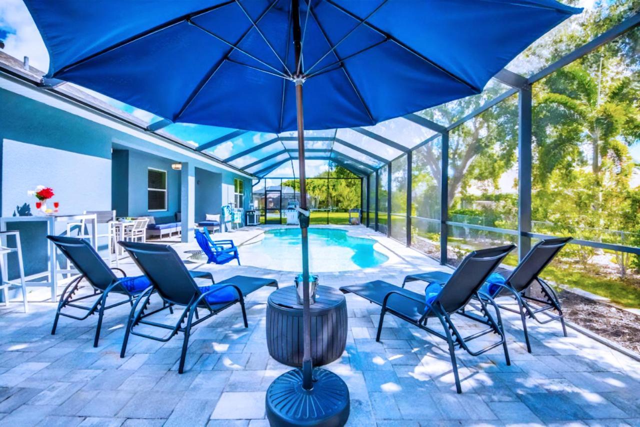 Beautiful Cape Coral Oasis! King Bed, Bbq, Heated Pool, Pvt Yard & Much More! ภายนอก รูปภาพ