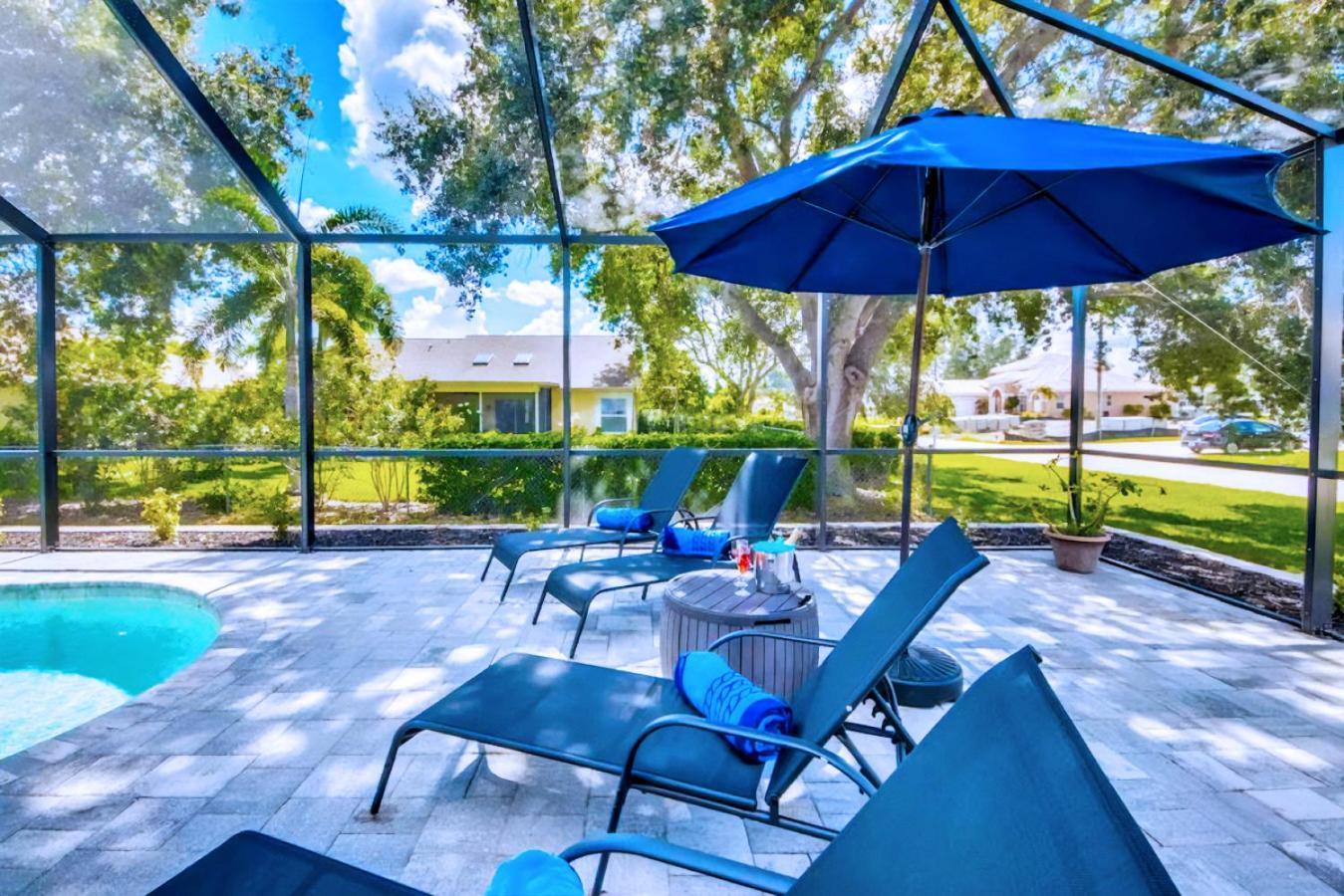 Beautiful Cape Coral Oasis! King Bed, Bbq, Heated Pool, Pvt Yard & Much More! ภายนอก รูปภาพ